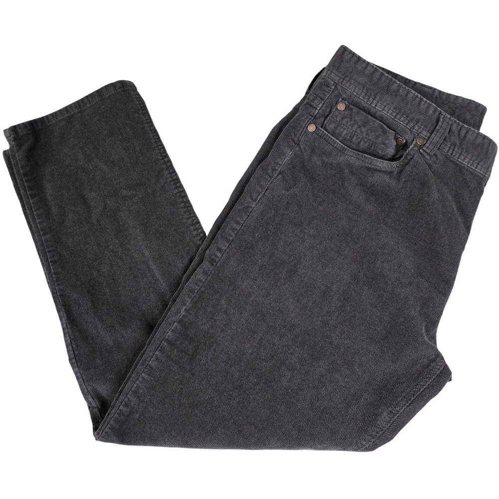 Copper & Oak‎ Mens 38x30 Deep Brown Corduroy Straight Leg Pants Vintage